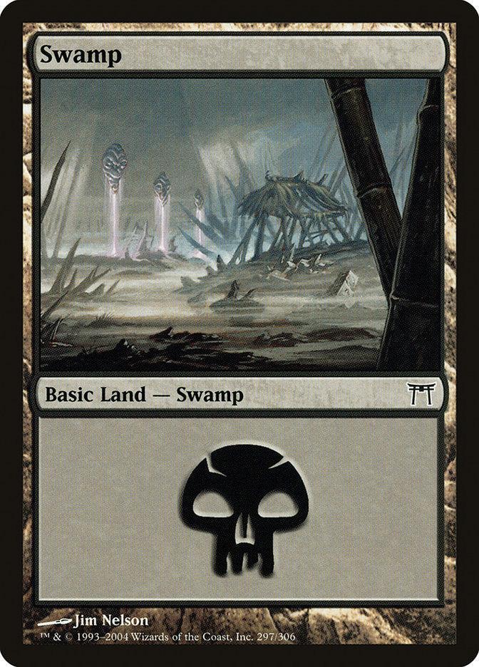 Magic: The Gathering MTG Single Swamp (297) [Champions of Kamigawa]