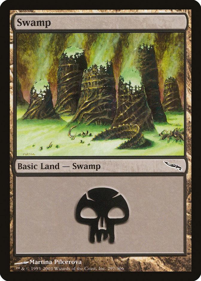 Magic: The Gathering MTG Single Swamp (297) [Mirrodin]