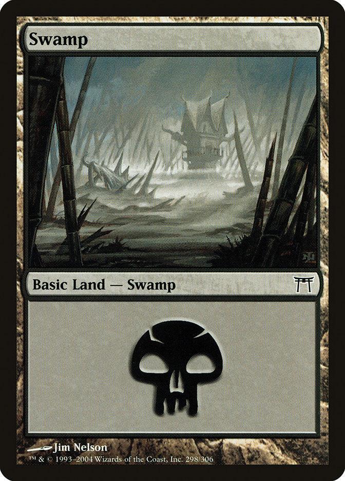 Magic: The Gathering MTG Single Swamp (298) [Champions of Kamigawa]