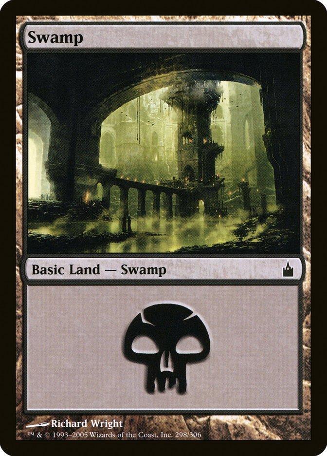 Magic: The Gathering MTG Single Swamp (298) [Ravnica: City of Guilds]