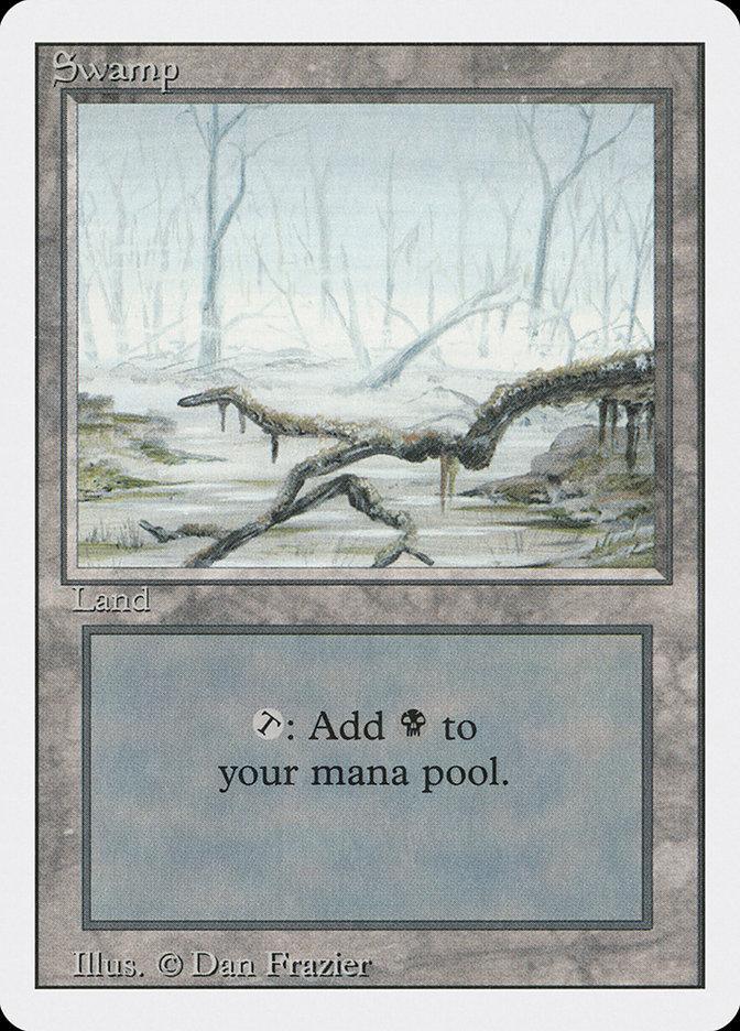 Magic: The Gathering MTG Single Swamp (298) [Revised Edition]