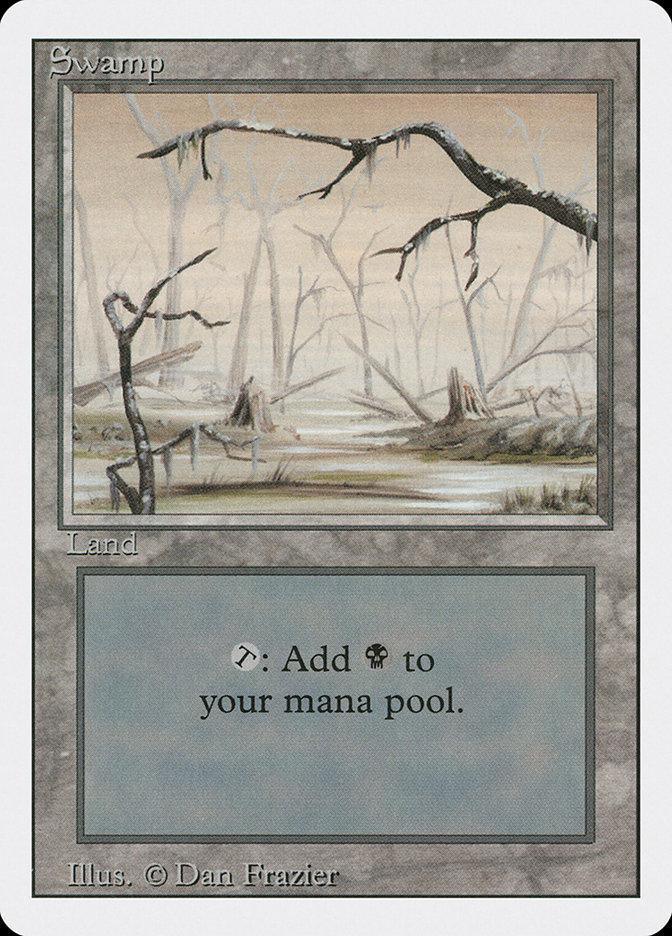 Magic: The Gathering MTG Single Swamp (299) [Revised Edition]