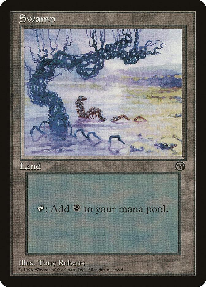 Magic: The Gathering MTG Single Swamp (3) [Arena League 1996]