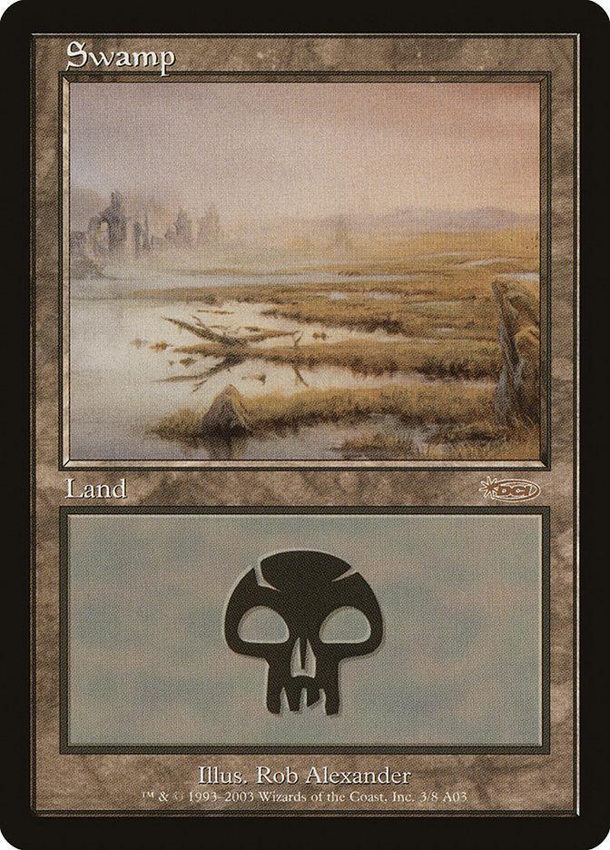 Magic: The Gathering MTG Single Swamp (3) [Arena League 2003]