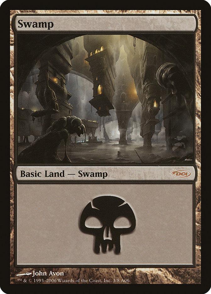 Magic: The Gathering MTG Single Swamp (3) [Arena League 2006]