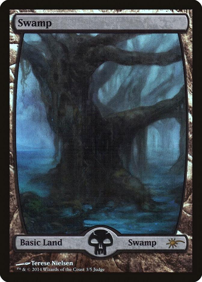 Magic: The Gathering MTG Single Swamp (3★) [Judge Gift Cards 2014]