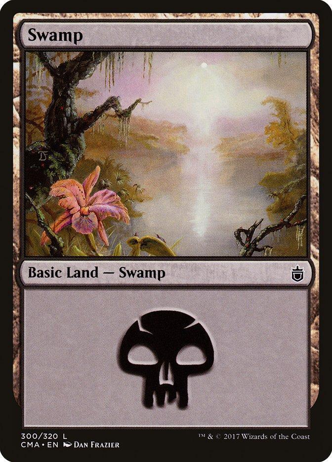 Magic: The Gathering MTG Single Swamp (300) [Commander Anthology]