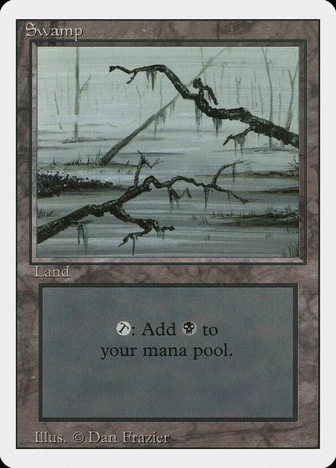 Magic: The Gathering MTG Single Swamp (300) [Revised Edition]