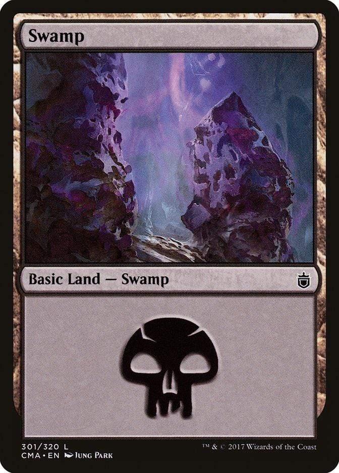 Magic: The Gathering MTG Single Swamp (301) [Commander Anthology]