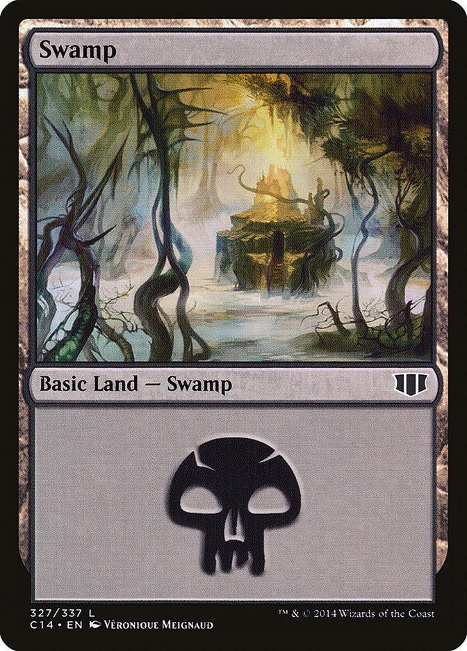 Magic: The Gathering MTG Single Swamp (327) [Commander 2014]