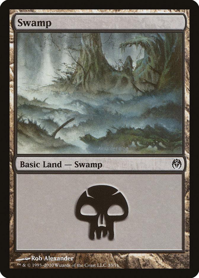 Magic: The Gathering MTG Single Swamp (33) [Duel Decks: Phyrexia vs. the Coalition]