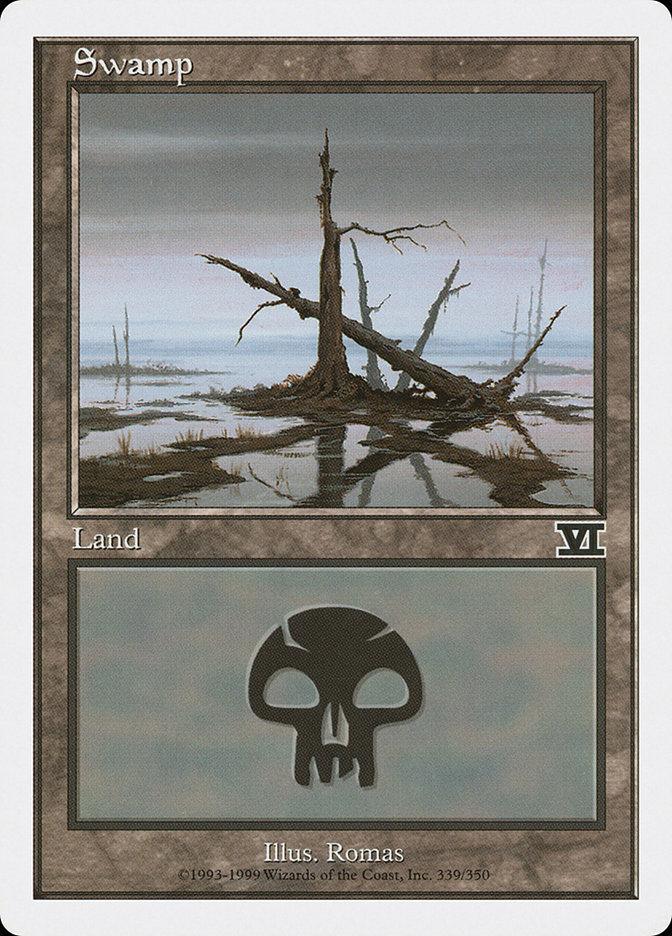 Magic: The Gathering MTG Single Swamp (339) [Classic Sixth Edition]