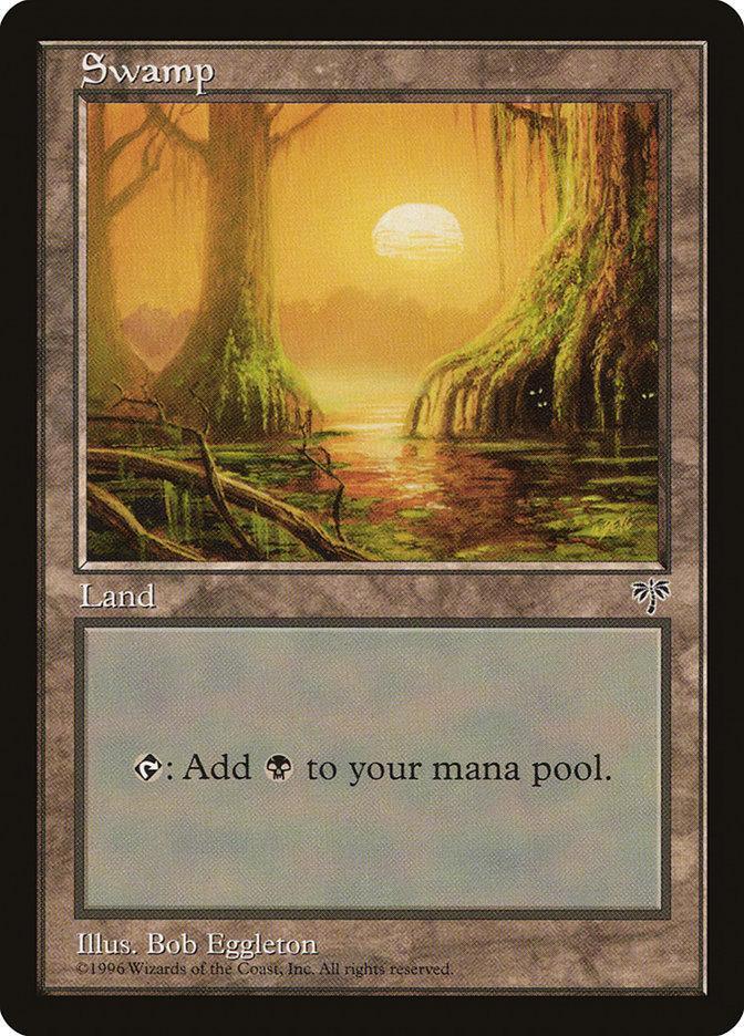 Magic: The Gathering MTG Single Swamp (339) [Mirage]