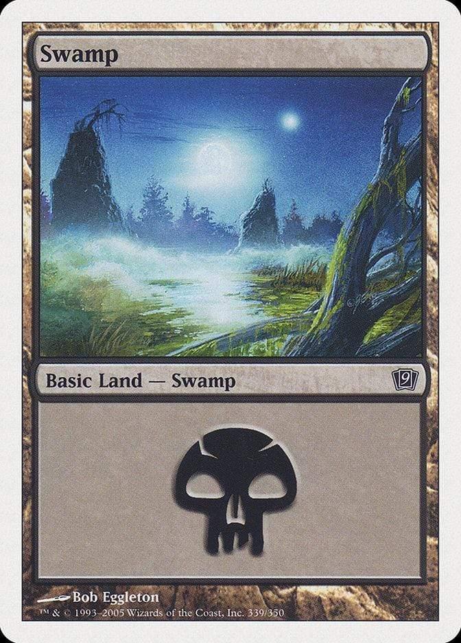 Magic: The Gathering MTG Single Swamp (339) [Ninth Edition]