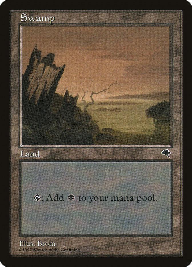 Magic: The Gathering MTG Single Swamp (339) [Tempest]