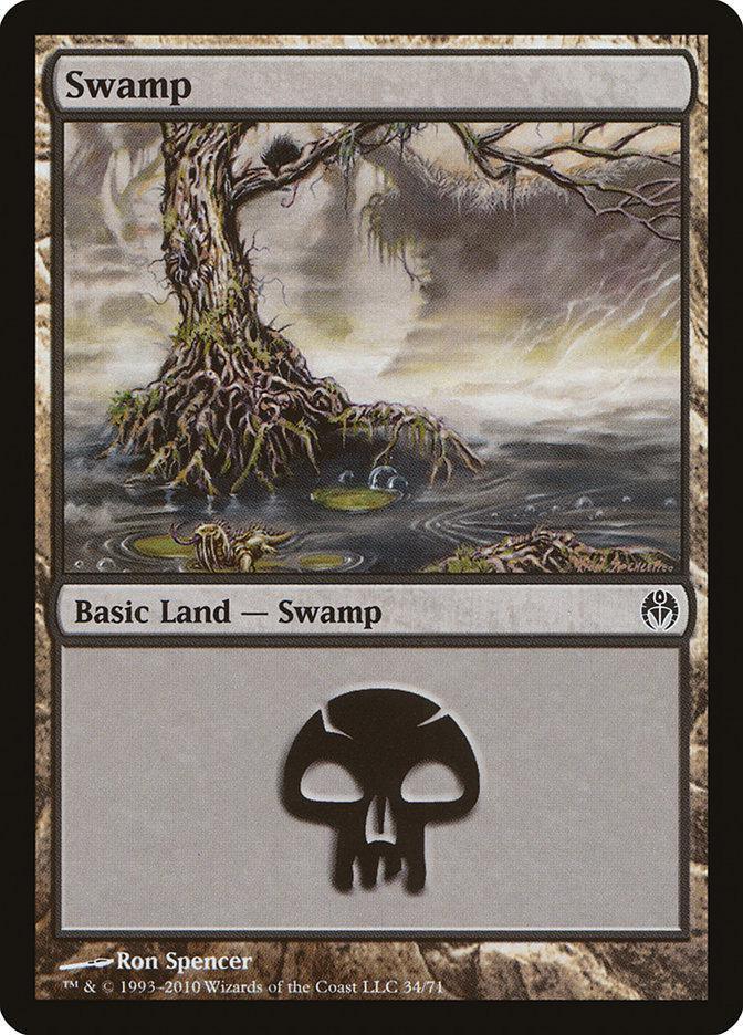 Magic: The Gathering MTG Single Swamp (34) [Duel Decks: Phyrexia vs. the Coalition]