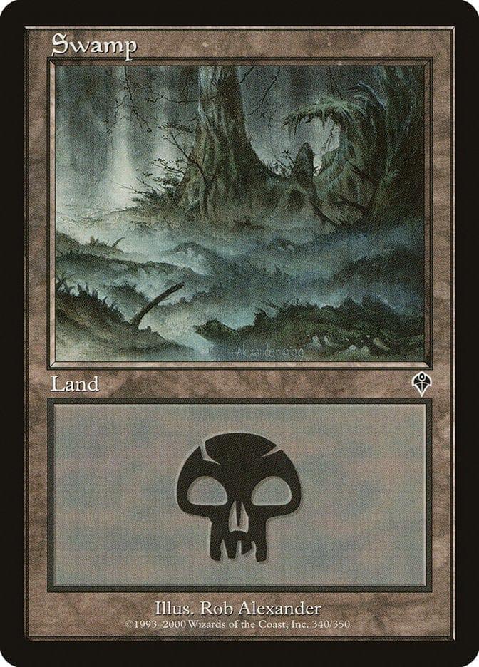 Magic: The Gathering MTG Single Swamp (340) [Invasion]