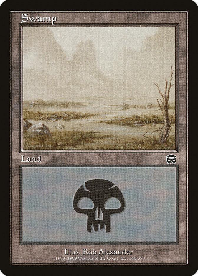 Magic: The Gathering MTG Single Swamp (340) [Mercadian Masques]