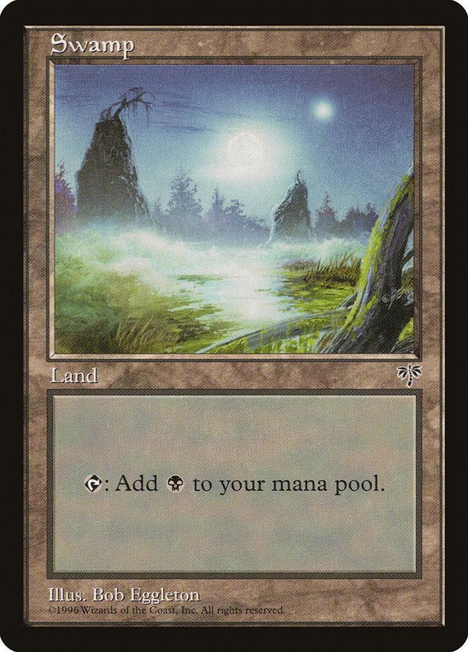 Magic: The Gathering MTG Single Swamp (340) [Mirage]