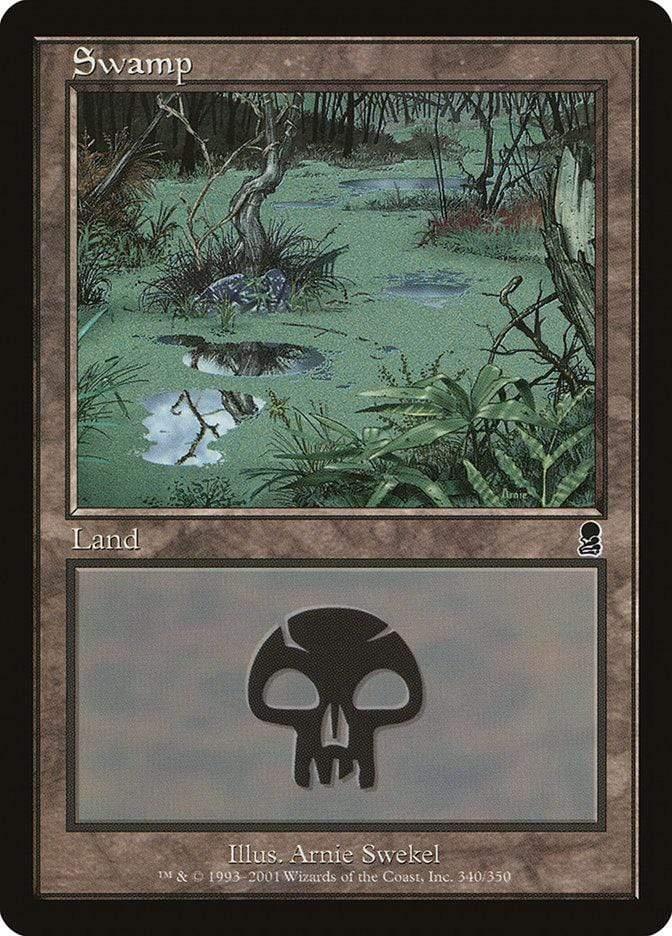 Magic: The Gathering MTG Single Swamp (340) [Odyssey]