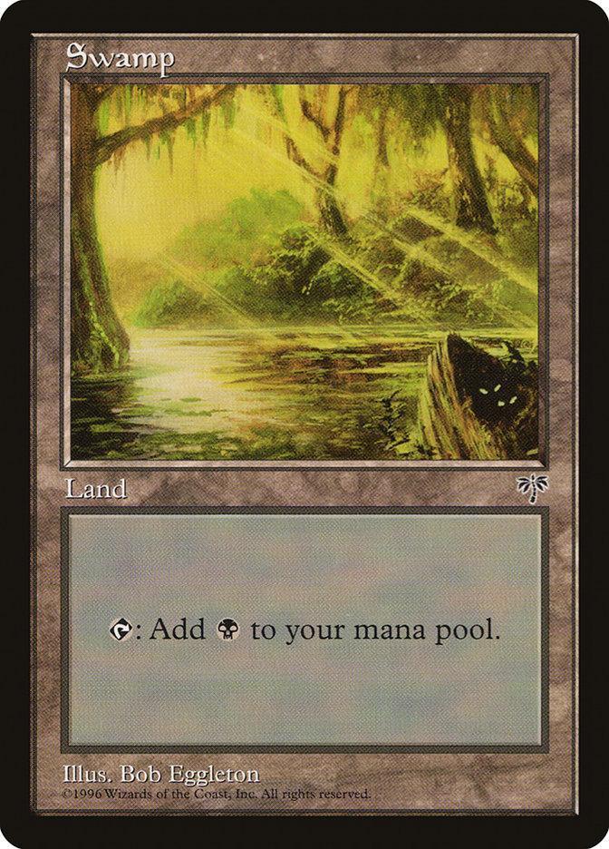 Magic: The Gathering MTG Single Swamp (341) [Mirage]