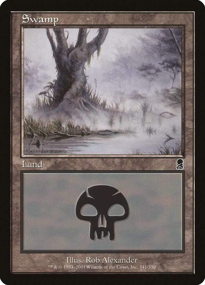 Magic: The Gathering MTG Single Swamp (341) [Odyssey]