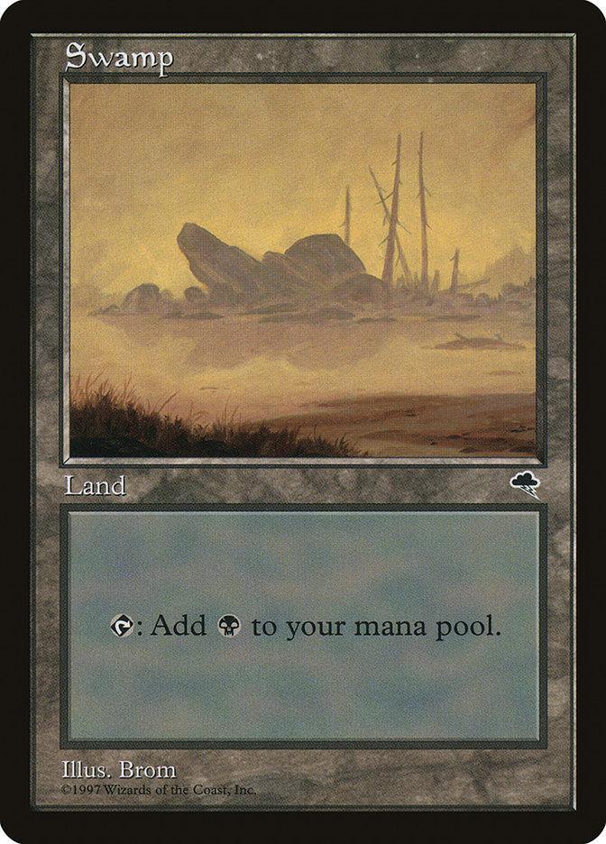 Magic: The Gathering MTG Single Swamp (341) [Tempest]
