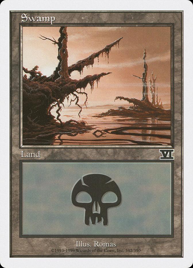 Magic: The Gathering MTG Single Swamp (342) [Classic Sixth Edition]