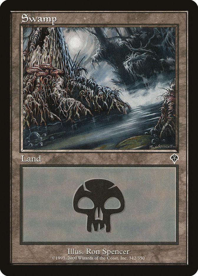 Magic: The Gathering MTG Single Swamp (342) [Invasion]
