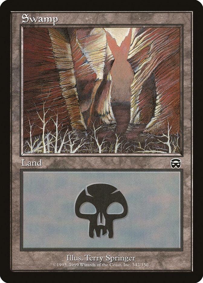 Magic: The Gathering MTG Single Swamp (342) [Mercadian Masques]