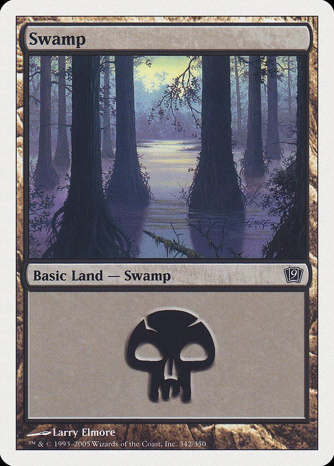 Magic: The Gathering MTG Single Swamp (342) [Ninth Edition]