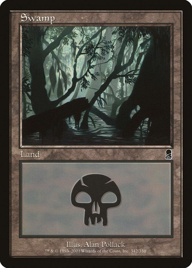 Magic: The Gathering MTG Single Swamp (342) [Odyssey]