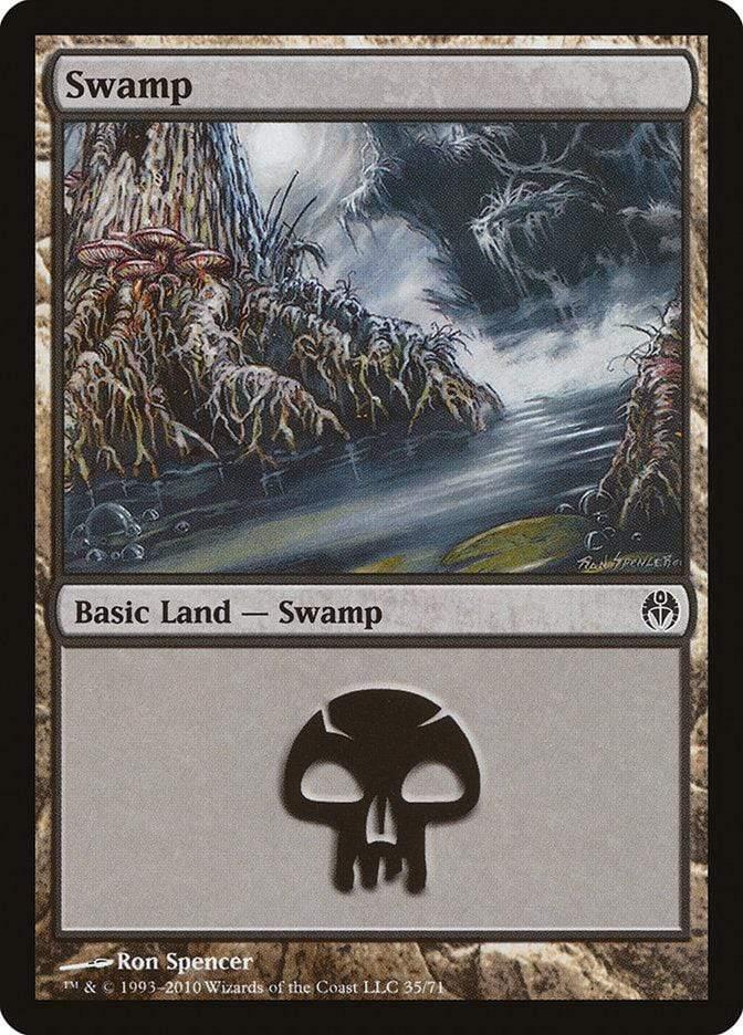 Magic: The Gathering MTG Single Swamp (35) [Duel Decks: Phyrexia vs. the Coalition]