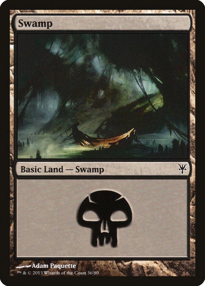 Magic: The Gathering MTG Single Swamp (36) [Duel Decks: Sorin vs. Tibalt]