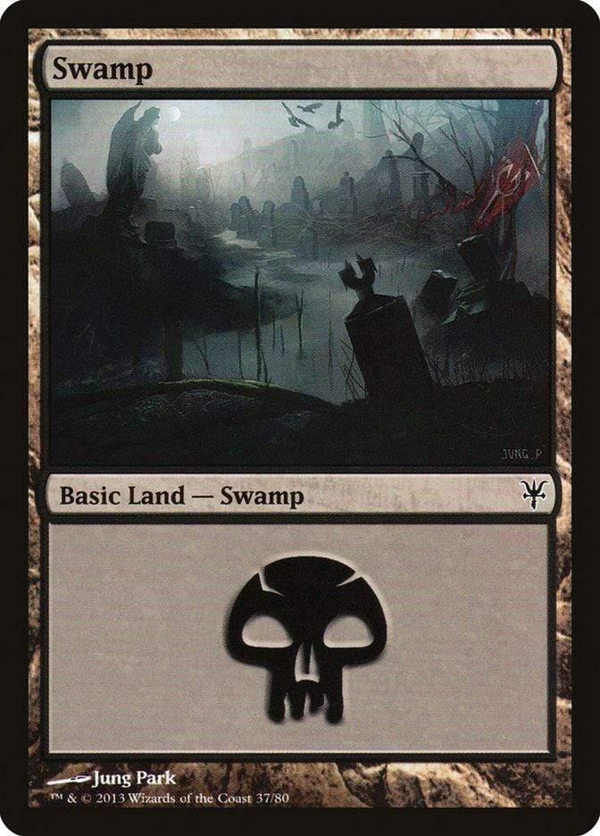 Magic: The Gathering MTG Single Swamp (37) [Duel Decks: Sorin vs. Tibalt]