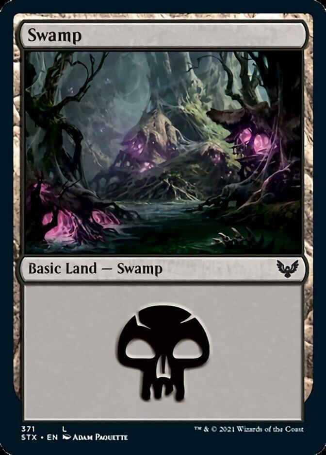 Magic: The Gathering MTG Single Swamp (371) [Strixhaven: School of Mages]