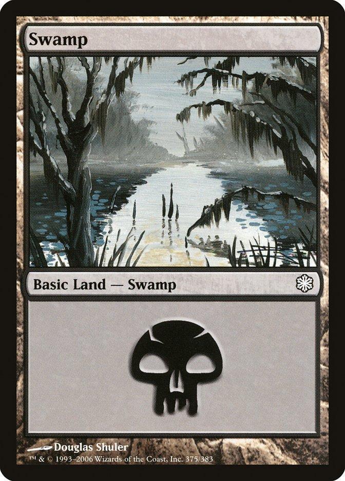 Magic: The Gathering MTG Single Swamp (375) [Coldsnap Theme Decks]