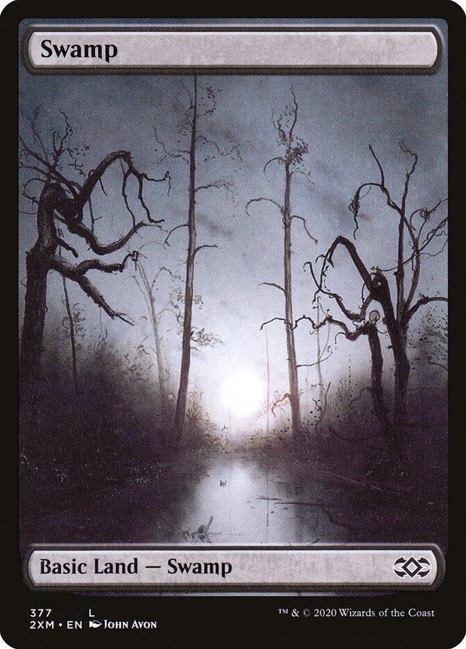 Magic: The Gathering MTG Single Swamp (377) [Double Masters]