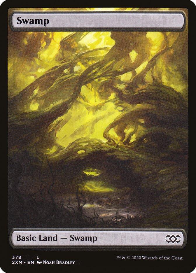 Magic: The Gathering MTG Single Swamp (378) [Double Masters]