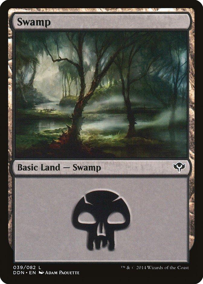 Magic: The Gathering MTG Single Swamp (39) [Duel Decks: Speed vs. Cunning]