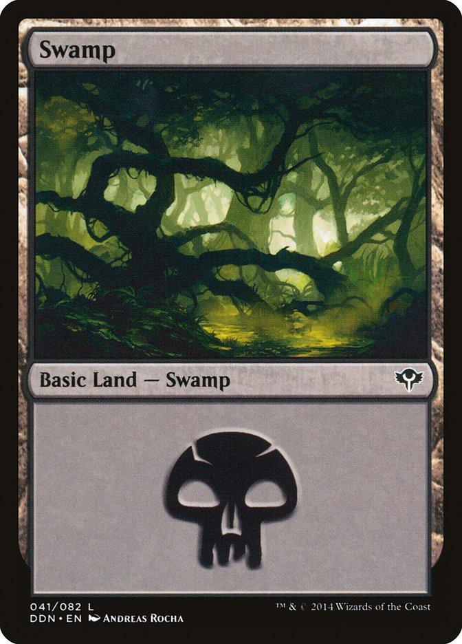Magic: The Gathering MTG Single Swamp (41) [Duel Decks: Speed vs. Cunning]
