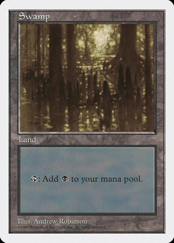 Magic: The Gathering MTG Single Swamp (438) [Fifth Edition]