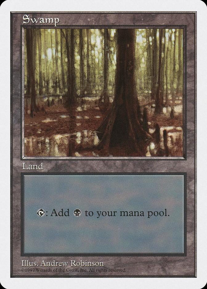 Magic: The Gathering MTG Single Swamp (439) [Fifth Edition]