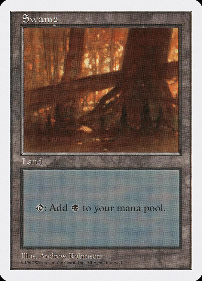 Magic: The Gathering MTG Single Swamp (440) [Fifth Edition]