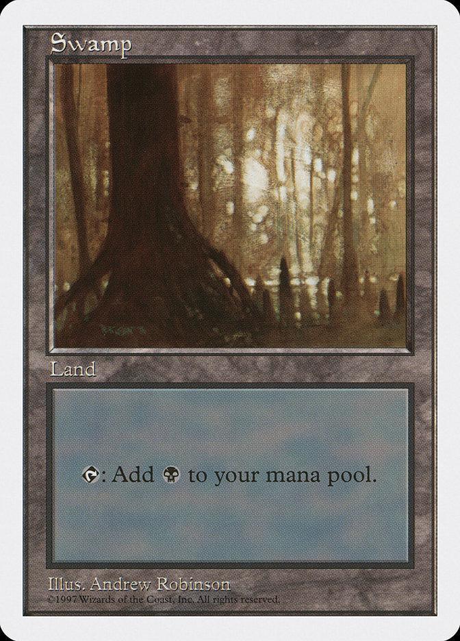 Magic: The Gathering MTG Single Swamp (441) [Fifth Edition]