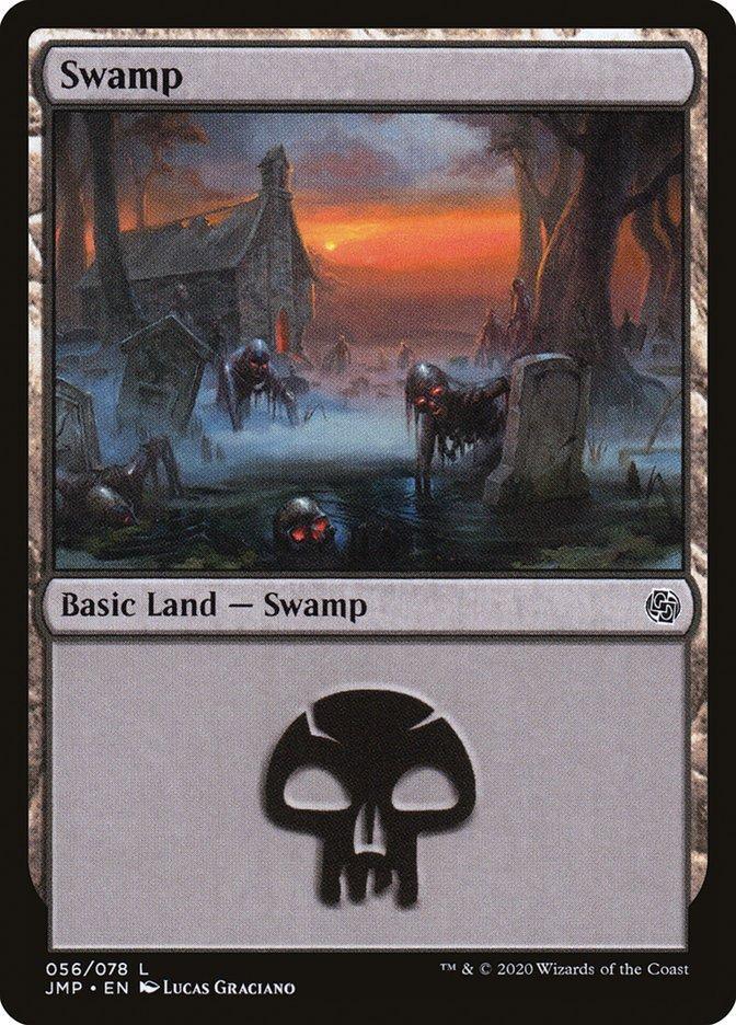 Magic: The Gathering MTG Single Swamp (56) [Jumpstart]