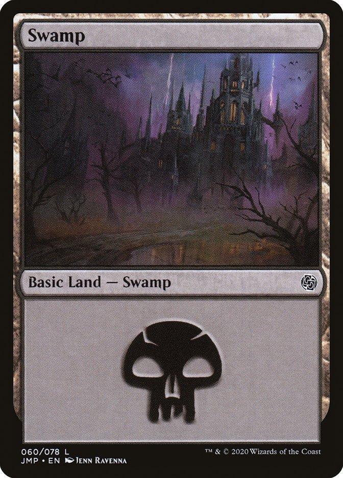 Magic: The Gathering MTG Single Swamp (60) [Jumpstart]