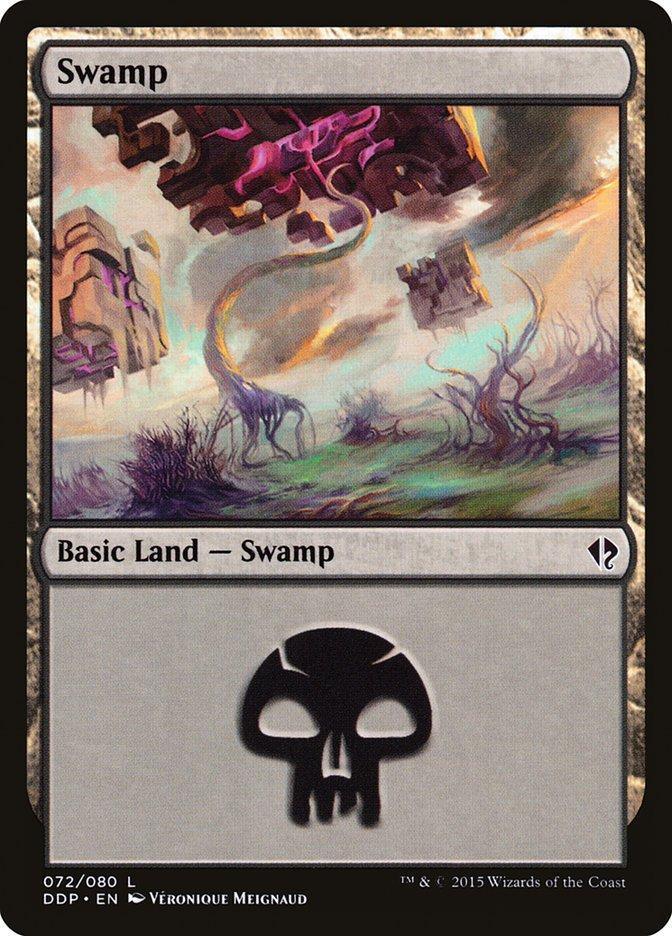 Magic: The Gathering MTG Single Swamp (72) [Duel Decks: Zendikar vs. Eldrazi]