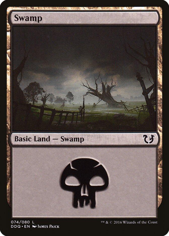 Magic: The Gathering MTG Single Swamp (74) [Duel Decks: Blessed vs. Cursed]