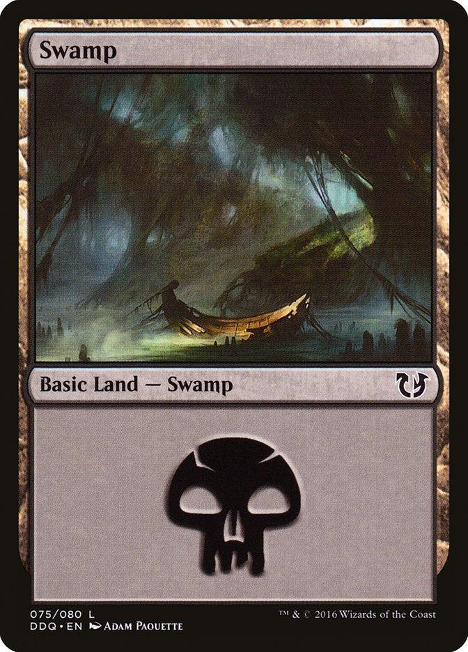 Magic: The Gathering MTG Single Swamp (75) [Duel Decks: Blessed vs. Cursed]